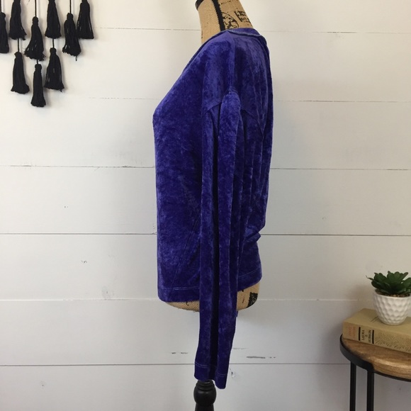 FREE PEOPLE Milan Velvet Pullover size XS - Picture 3 of 7